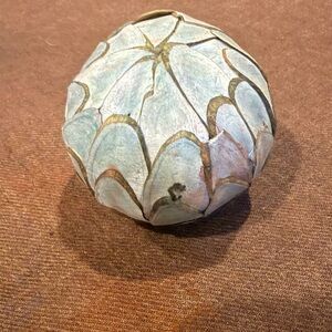 Blue and Gray Decorative Art Piece